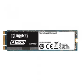 Image of Kingston A1000 240GB NVMe SSD Drive