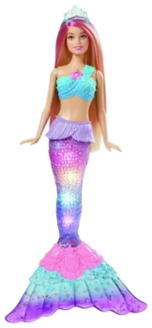 image of Barbie Dreamtopia Twinkle Lights Mermaid Doll