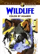 Image of creative haven wildlife color by number coloring book