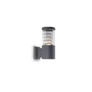 Image of Tronco 1 Light Outdoor Wall Light Anthracite IP44, E27