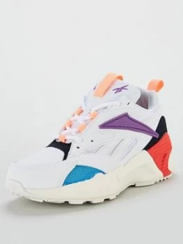 Image of Reebok Aztrek Double Mix Platform - White/Pink