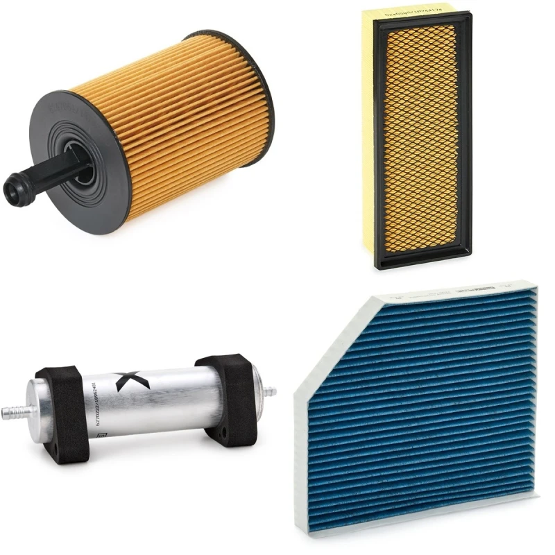 Image of RIDEX PLUS 4055F0195P Filter Set with gasket/seal Filter Set (4055)