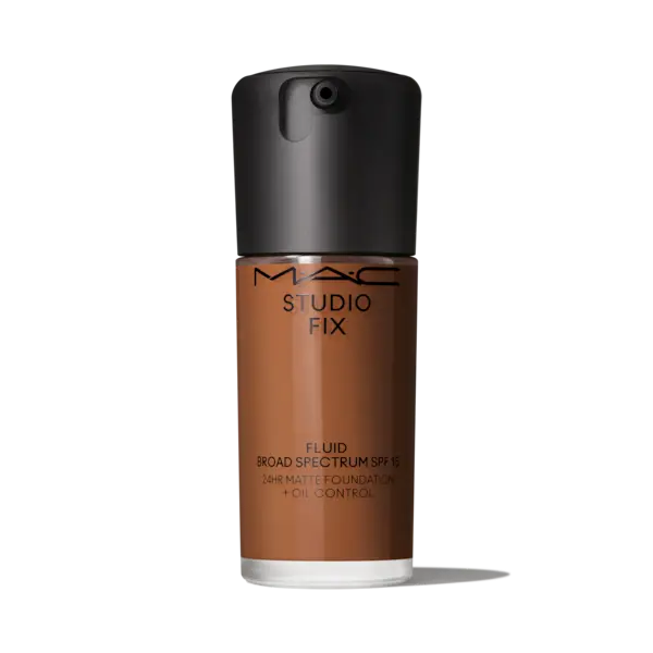 Image of MAC Studio Fix Fluid SPF 15 Foundation - NW45 - Soft-Matte Finish - 24hr Medium-To-Full Coverage - 30ml - MAC Cosmetics