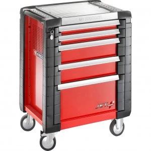 image of Facom JET+ 5 Drawer Tool Roller Cabinet Red