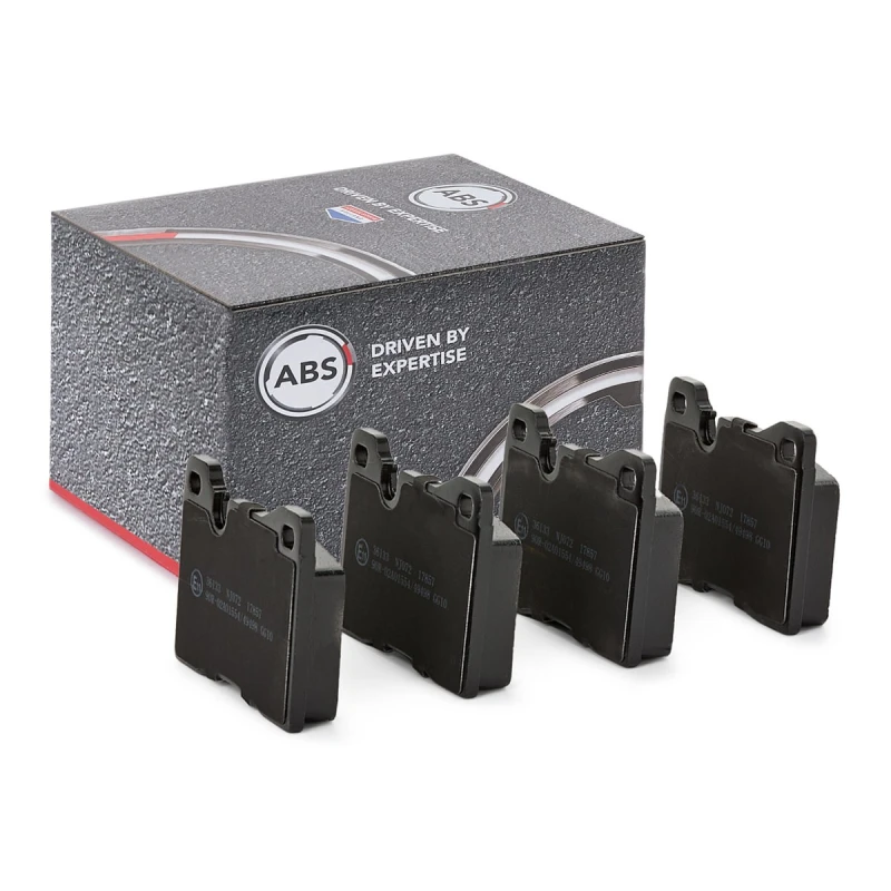 Image of A.B.S. 36133 Brake pad set prepared for wear warning indicator Brake Pad Set,disc brake (402)