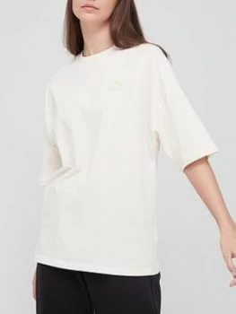 Puma Puma Classics Loose Tee, Neutral, Size S, Women