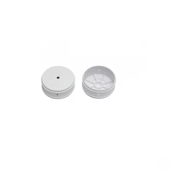 Image of Team Associated 61mm Buggy Front 4WD WHEEL HEX 12mm White FOR 2.4 VTR TYPE