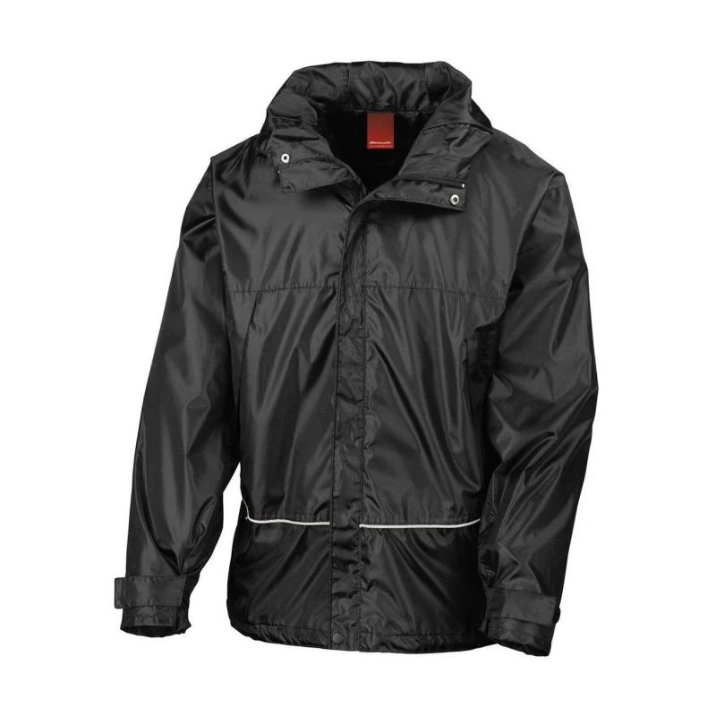 Image of Result Pro Coach Waterproof Jacket Black male