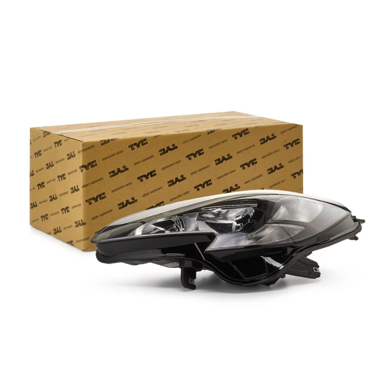 Image of TYC 20-15018-05-2 Headlights W21/5W, with electric motor, Left Headlight (259)