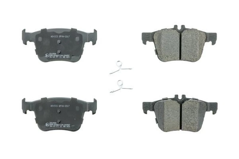 Image of AISIN Brake pad set AISIN BPVW-2017