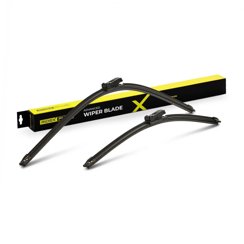 Image of RIDEX PLUS 298W0242P Wiper blade Front, Flat wiper blade, 530mm Wiper Blade (298)
