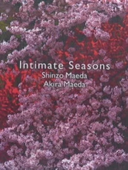 Image of Intimate Seasons by Shinzo Maeda Hardback
