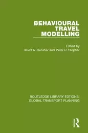 Image of Behavioural Travel Modelling