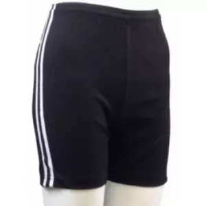 Image of Carta Sport Womens/Ladies Stripe Shorts (24R) (Black/White)