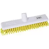 Image of Robert Scott Broom Stiff Head Yellow/White