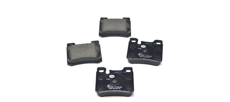 Image of HELLA Brake pad set HELLA 8DB 355 007-671