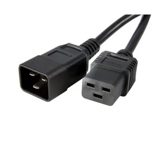 image of 6 ft Computer Power Cord C19 to C20