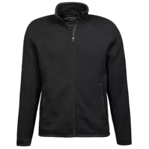 Image of Tee Jays Mens Aspen Full Zip Jacket (3XL) (Black)