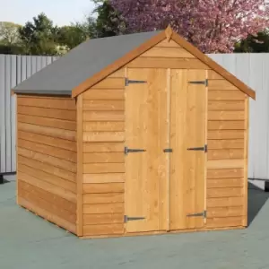 image of Shire Overlap 8' x 6' Value Shed with double doors