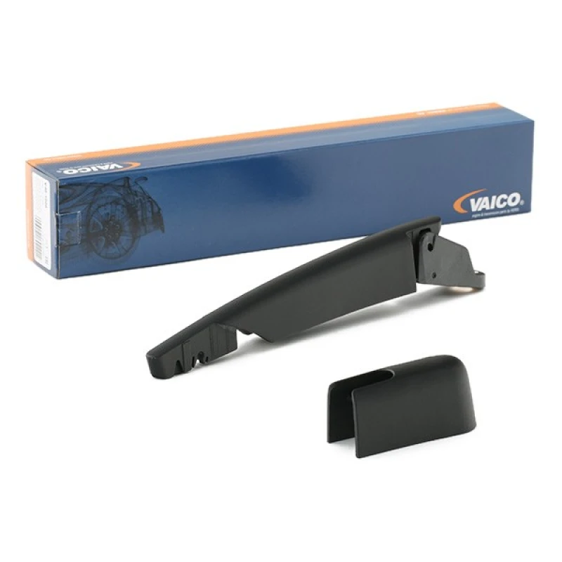 Image of VAICO V20-2616 Wiper Arm Rear, with cap PBT, GRP (Glass fibre Reinforced Plastic) Wiper Arm,windscreen washer (301)