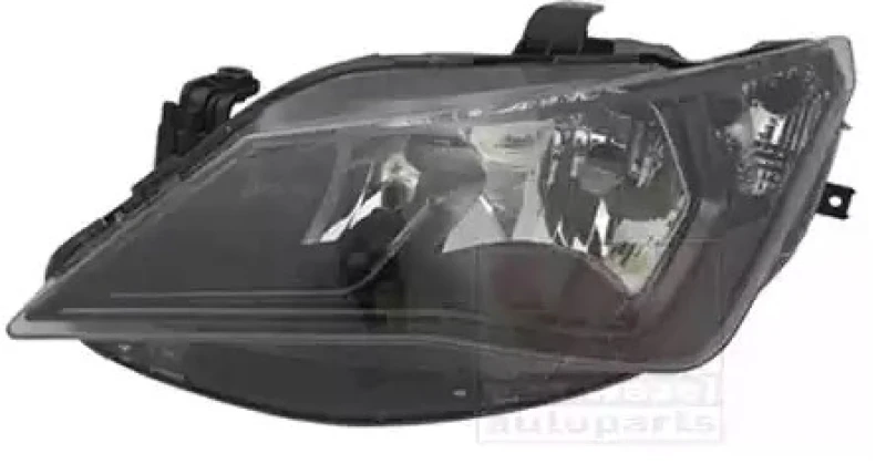 Image of VAN WEZEL 4924965 Headlights H7/H7, Left, without motor for headlamp levelling Headlight (259)