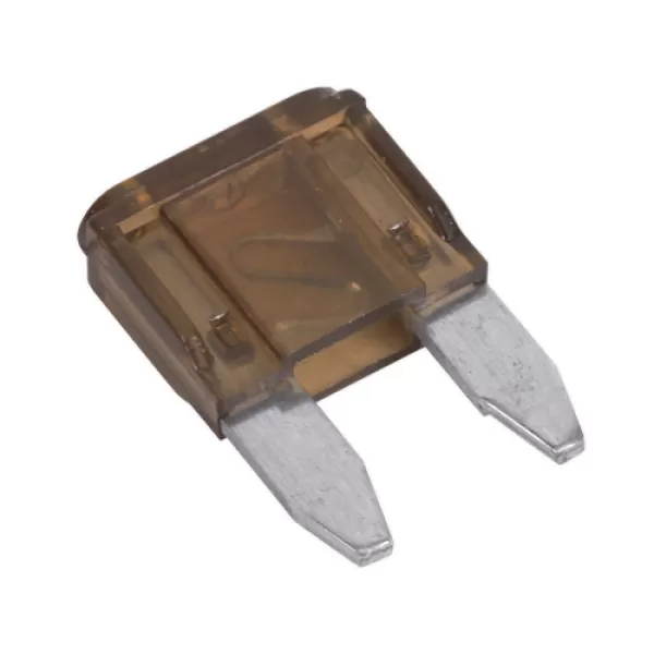 Image of Genuine SEALEY MBF7550 Automotive MINI Blade Fuse 7.5A Pack of 50