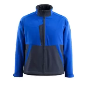 Image of Finley Softshell Jacket Royal Blue/Dark Navy - XXL