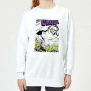 Image of Toy Story Comic Cover Womens Sweatshirt - White - 3XL