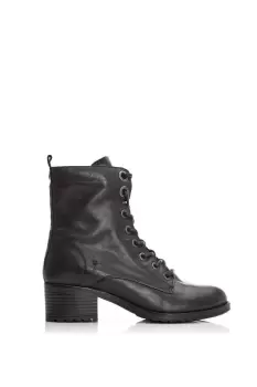 image of 'Bezzie' Leather Ankle Boots