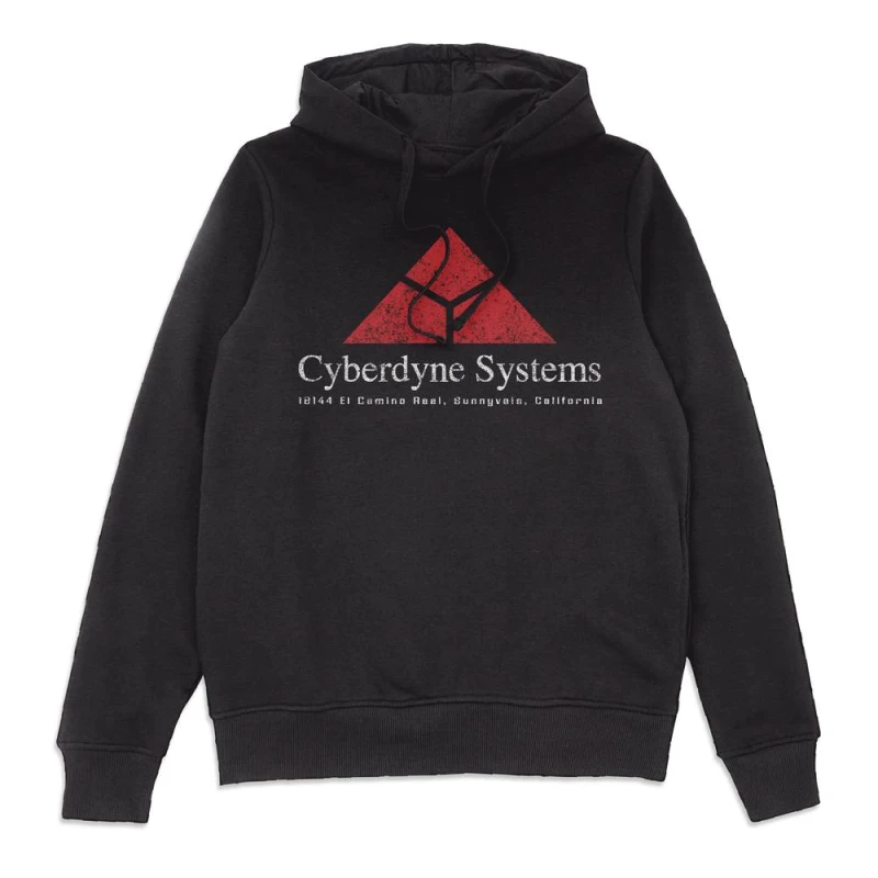 Image of The Terminator Cyberdyne Systems Logo Hoodie - Black - S