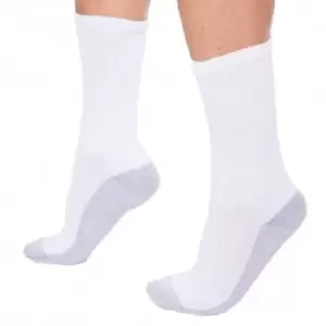 Image of DIM 3 Pack Sports Socks - White TU