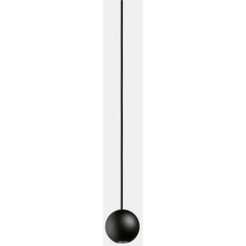 Image of Leds-c4 Lighting - LEDS C4 Punto Single Surface LED Slim Pendants Black IP20 5W 3000K