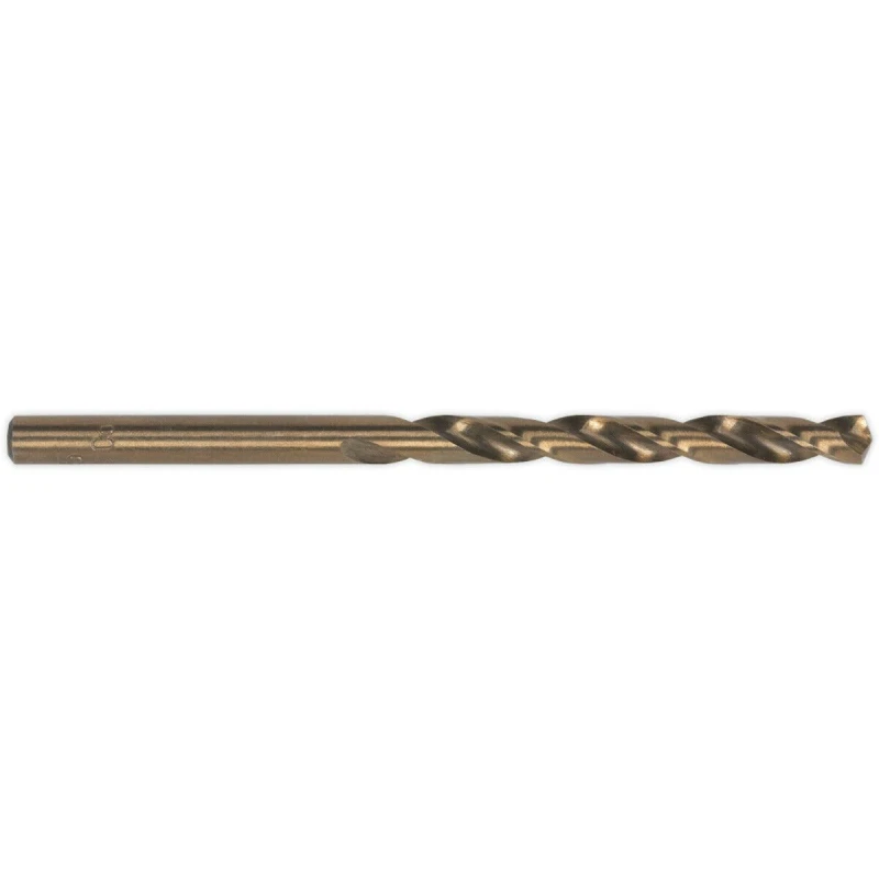 Image of Loops 10 PACK 9.5mm Fully Ground HSS Cobalt Drill Bit - Long Life Clog Free Drill Bit Multi