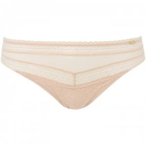 Chantelle Festivite Tanga brief - Beige