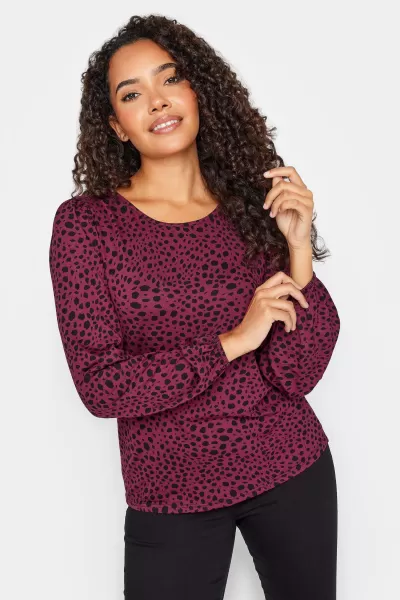 Image of Womens Spot Print Top