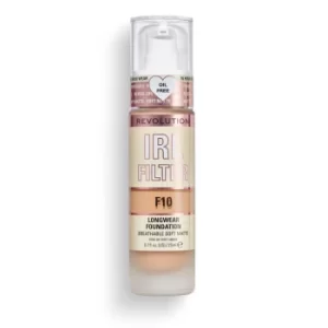 Image of Makeup Revolution IRL Filter Longwear Foundation F10