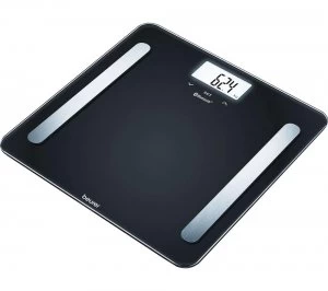 image of BEURER BF 600 Bathroom Scales - Pure Black