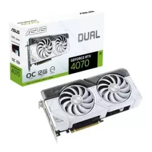 Image of ASUS DUAL-RTX4070-O12G-WHITE