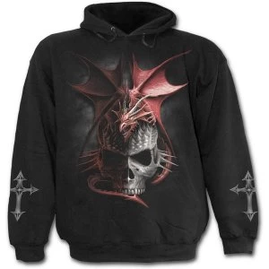 Image of Serpent Infection Mens X-Large Hoodie - Black