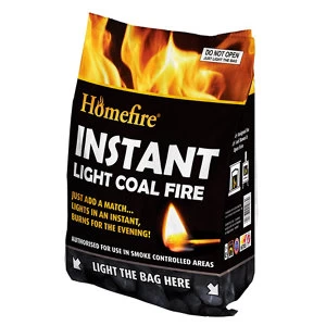 image of Homefire Instant Light Smokeless Coal Fire