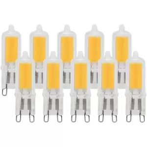 Image of Harperliving - Harper Living 2 Watts G9 LED Bulb Clear Capsule Warm White Non-Dimmable, Pack of 10