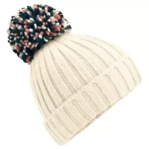 Image of Beechfield Unisex Adult Hygge Beanie (One Size) (Off White)