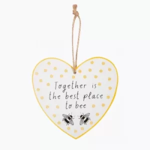 Image of Sass & Belle Best Place to Bee Plaque