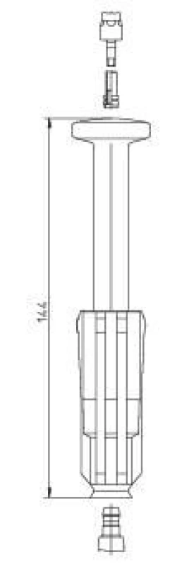 Image of Plug, spark plug BREMI 13303/2