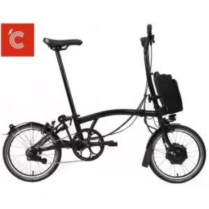 image of Brompton Electric C Line Explore - High Handlebar - Black