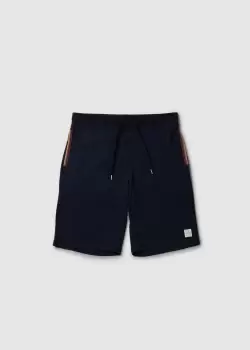 image of Paul Smith Mens Jersey Shorts In Blue