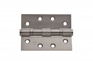 Image of Wickes Grade 13 Ball Bearing Hinge - Stainless Steel 102mm Pack of 2