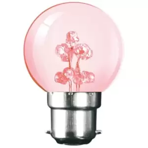 Image of Kosnic 1W Startree LED BC/B22 Golf Ball Red - KSTR01GLF/B22-Red