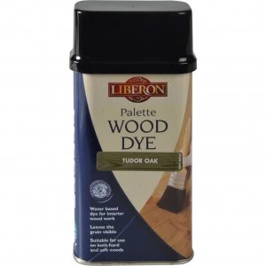 image of Liberon Palette Wood Dye Tudor Oak 250ml