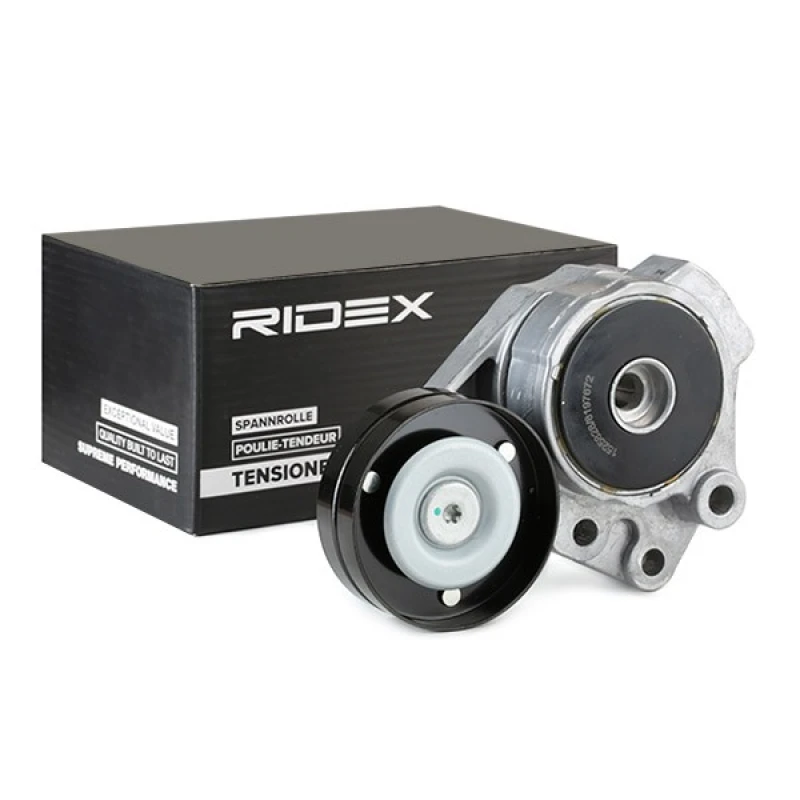Image of RIDEX 541V0002 Tensioner Belt Tensioner,v-ribbed belt (541)